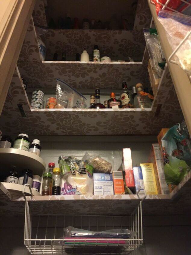 Converting a Deep Pantry to Wrap-around Shelves