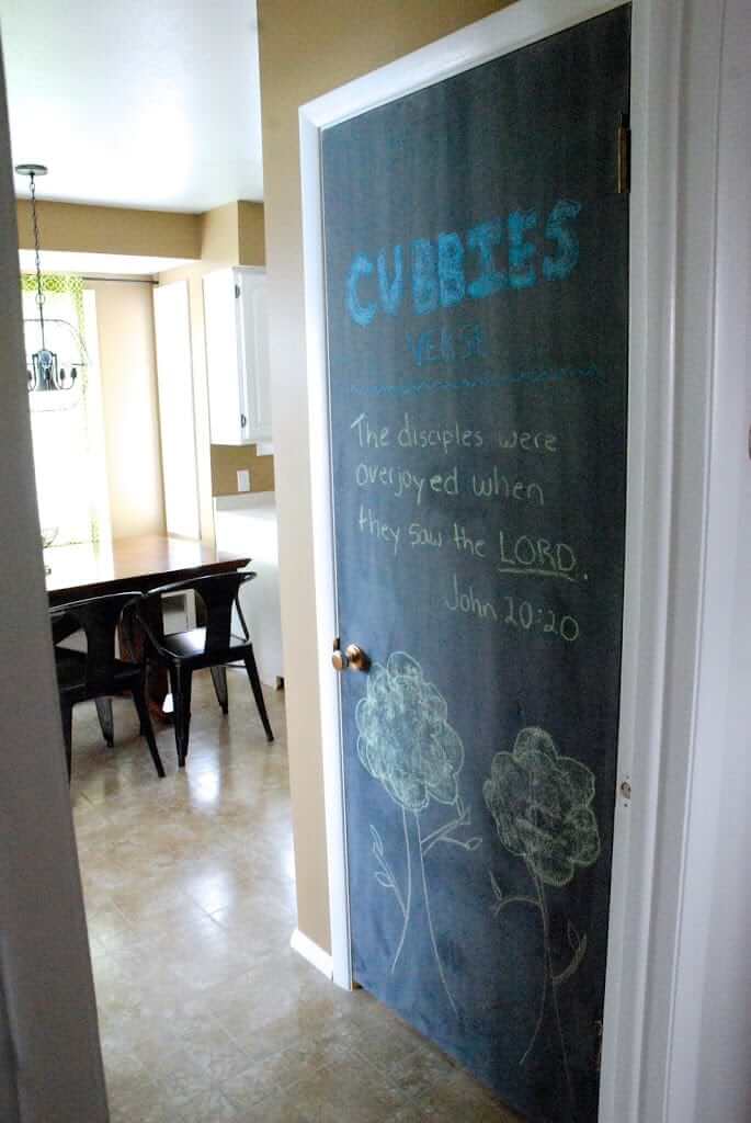 Turn the Pantry Door into an Art Space