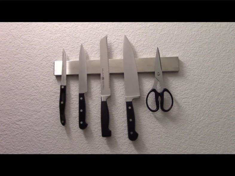 Magnetic Strip Kitchen Knife Holder