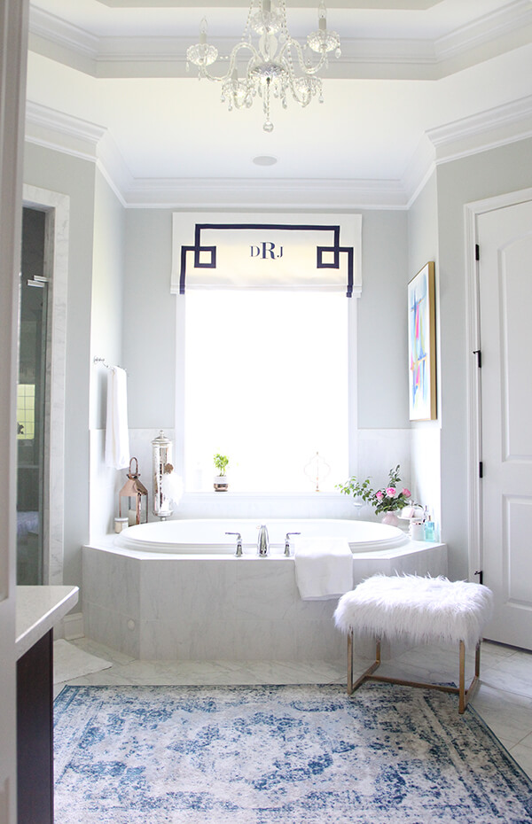 A Feminine Flair Take on the Modern Bathroom Trend