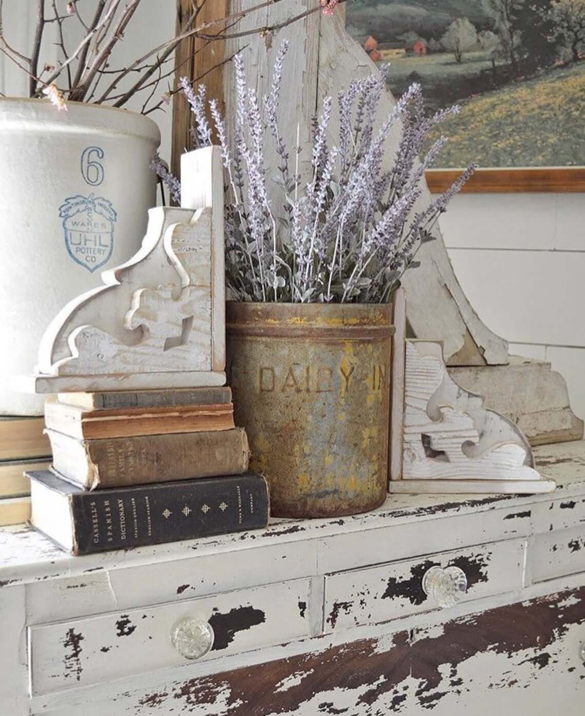 Distressed and Decorative Shabby Chic Farmhouse Decor