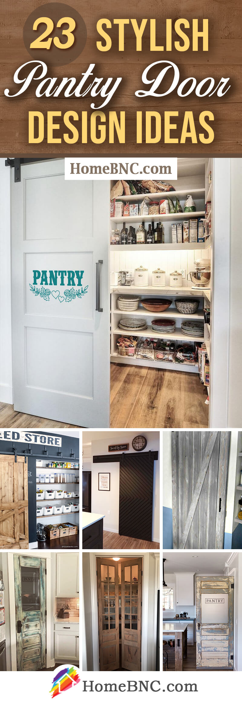 23 Best Pantry Door Ideas That Are
