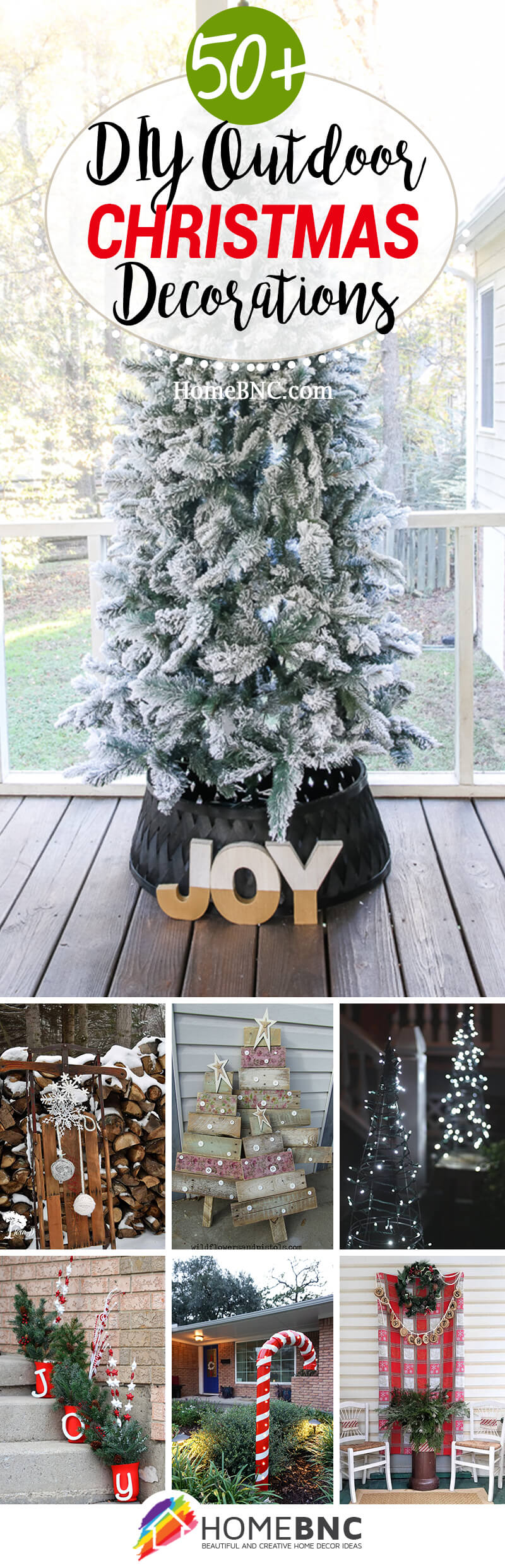 easy homemade outdoor christmas decorations