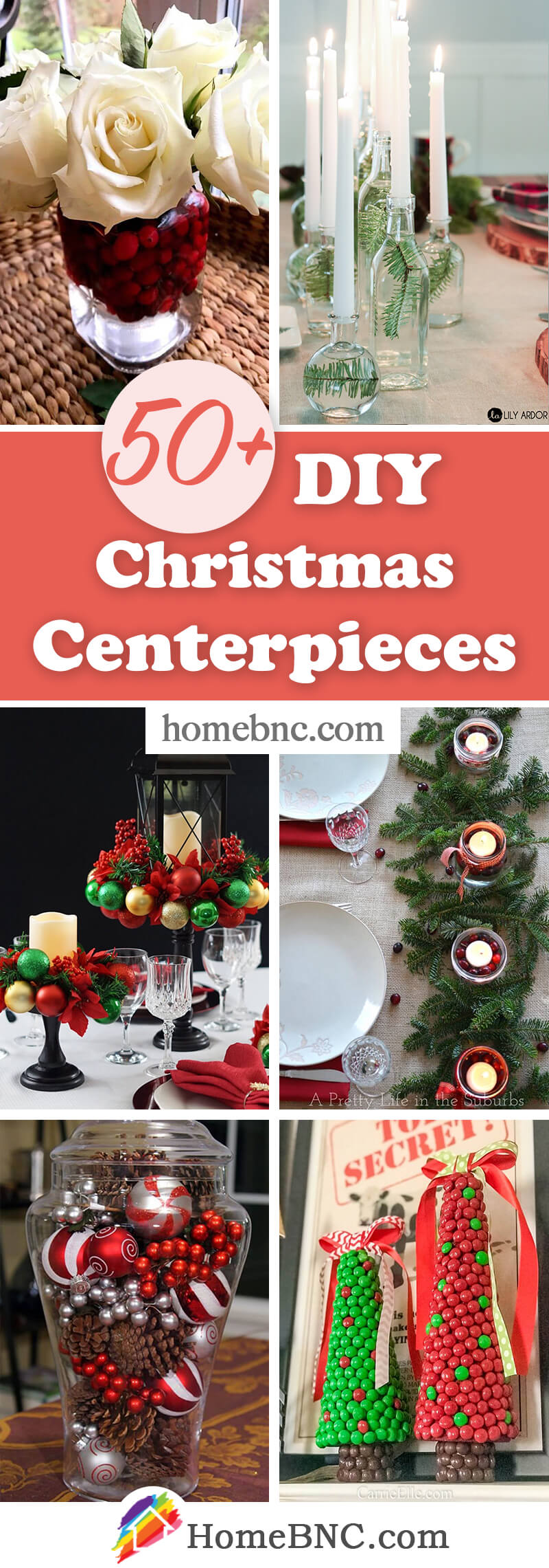 DIY Christmas Centerpieces