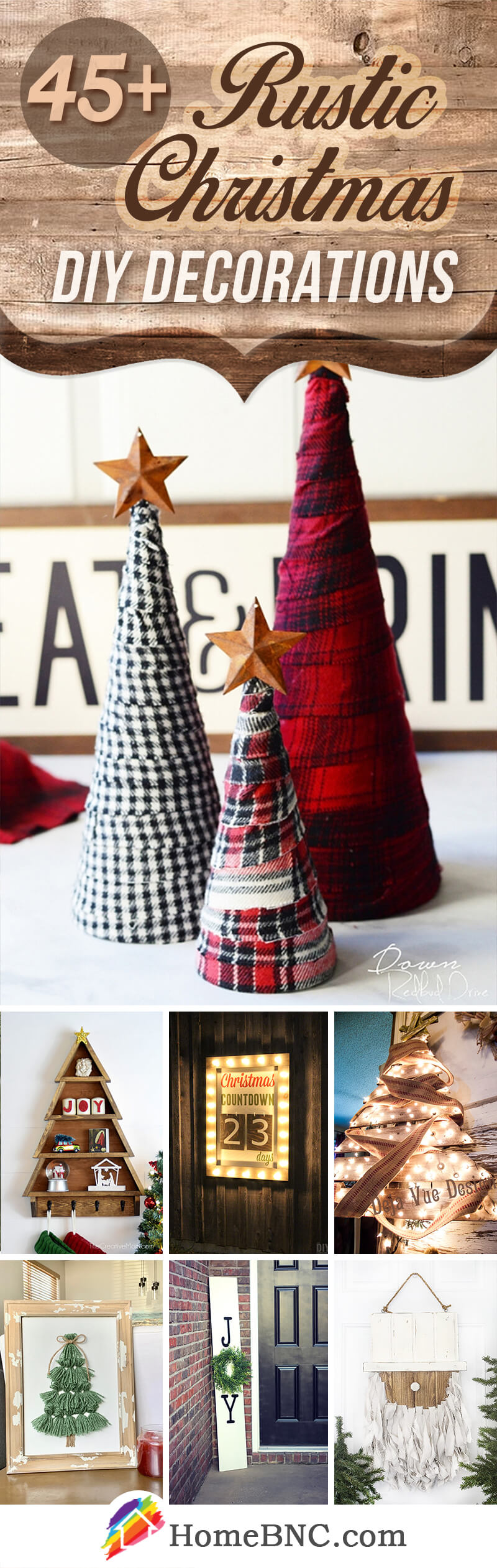 50 Best Rustic and Country Christmas Décor Ideas for Your Home