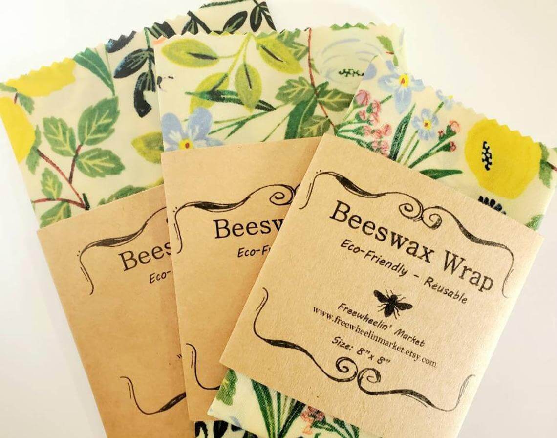 Environment-Friendly Beeswax Natural Food Wrap