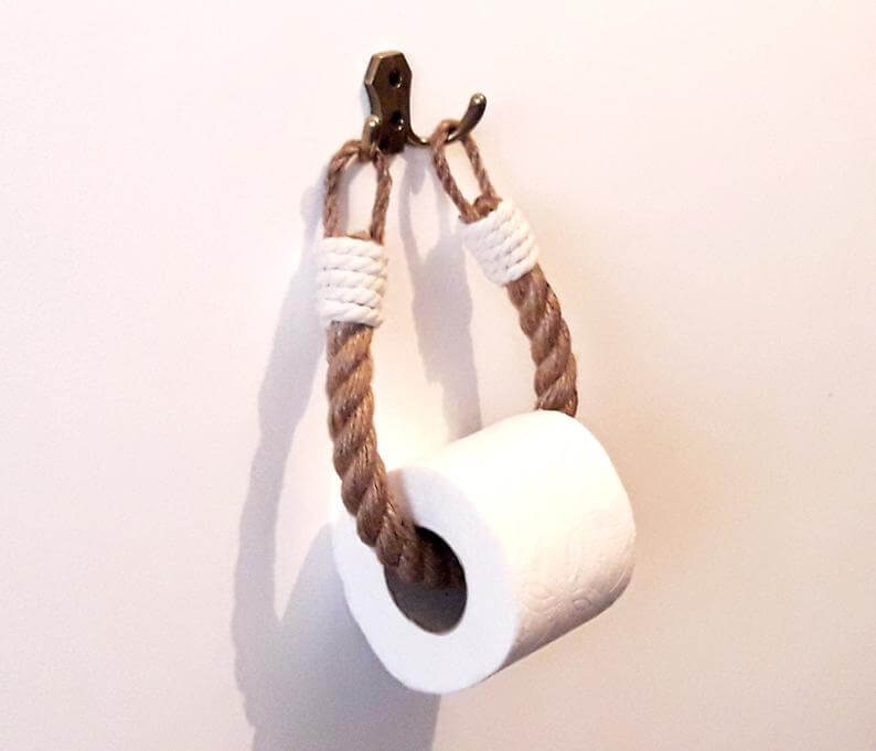 Nifty Nautical Toilet Paper Holder