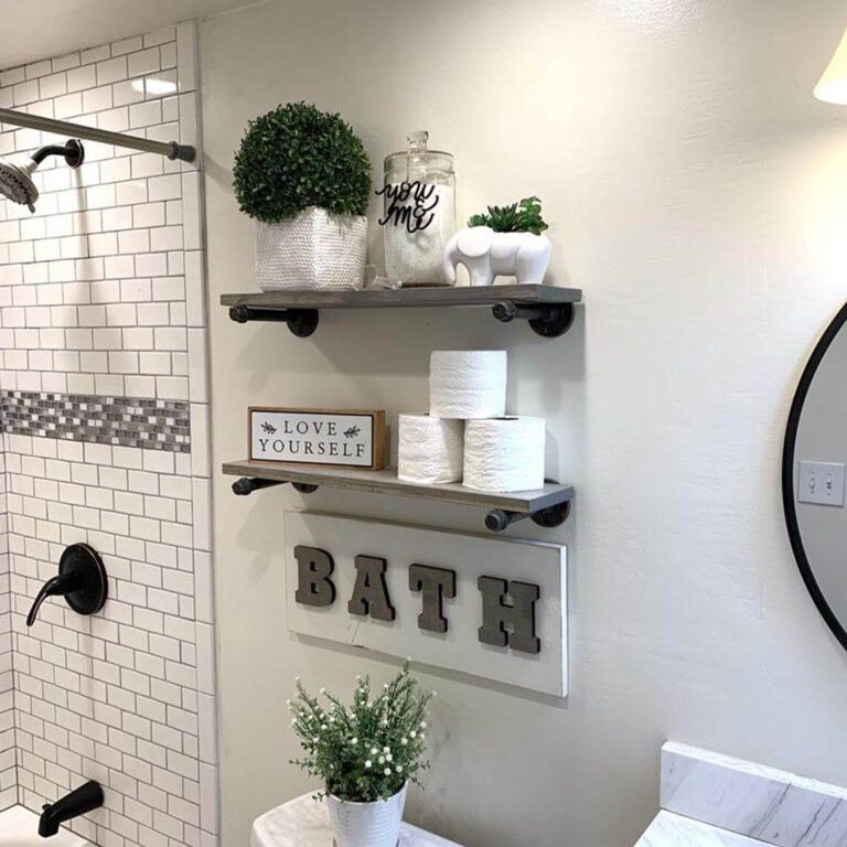 51 Clever Over The Toilet Storage Ideas For Small Bathrooms