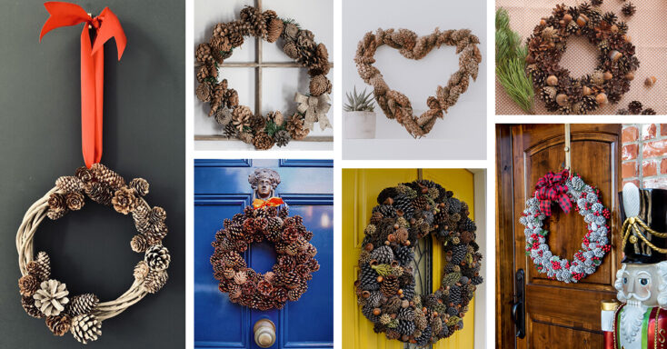Featured image for 29 Creative Techniques Used in DIY Pinecone Wreaths that will Impress and Amaze
