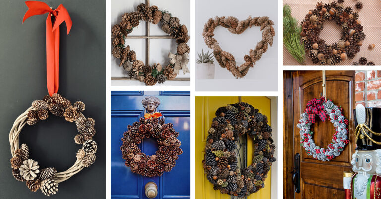 Best DIY Pinecone Wreaths