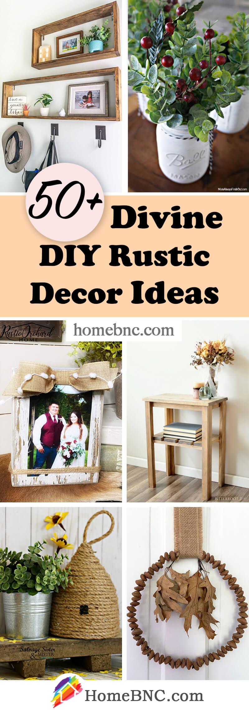 DIY Rustic Home Decorations