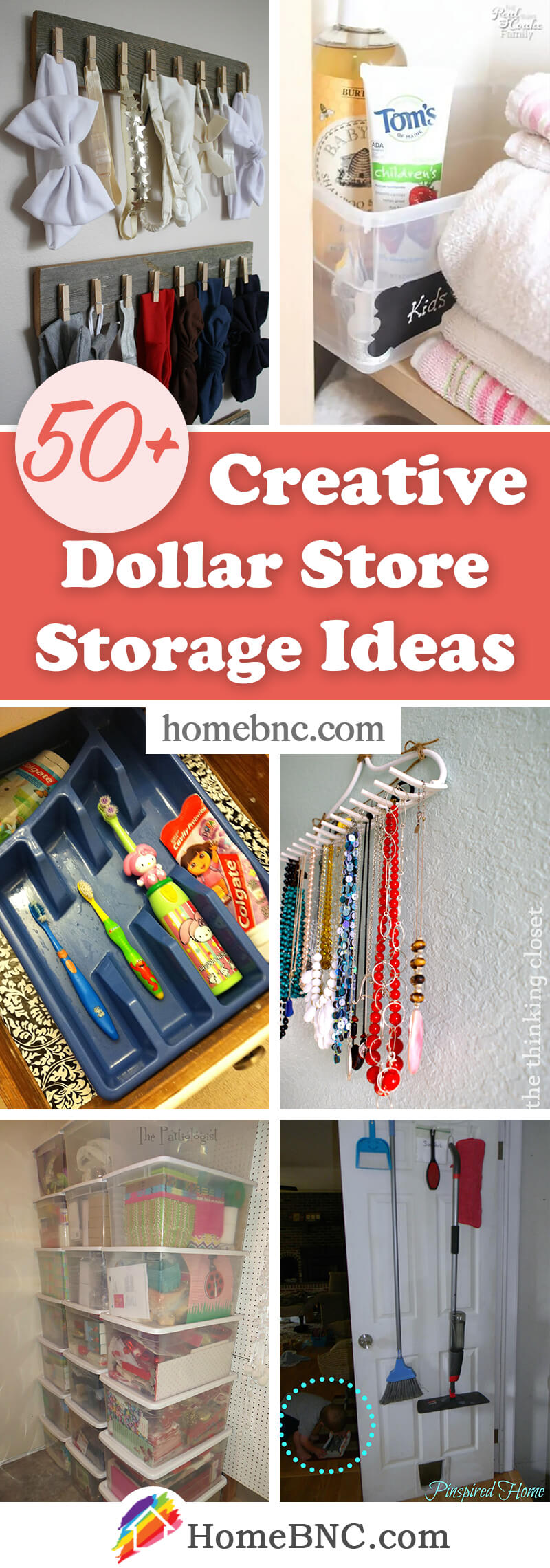 Dollar Store Organization Ideas