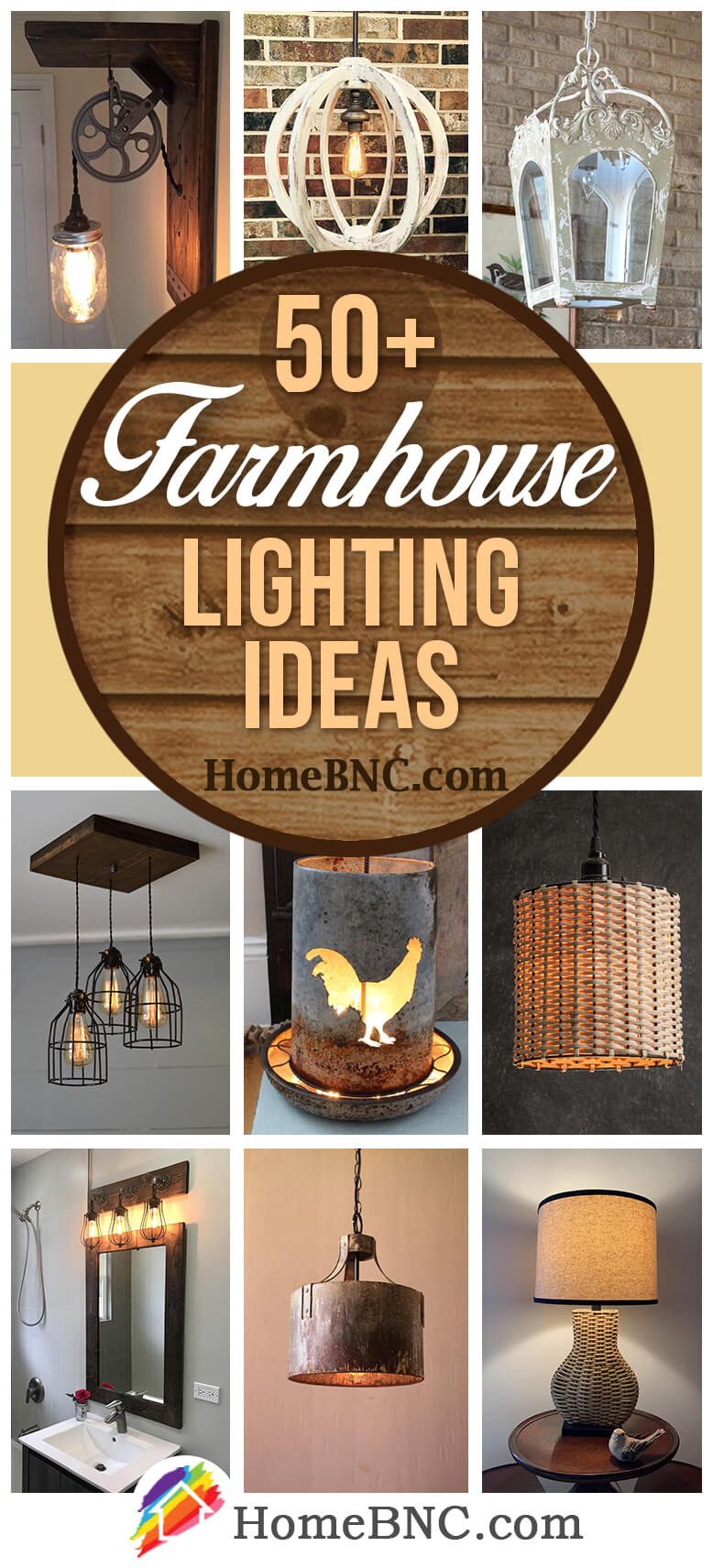 Farmhouse Lighting Decor Ideas