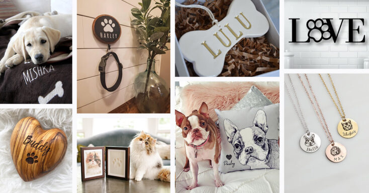 Featured image for 28 Personalized Gift Ideas that Pet Lovers will Absolutely Adore