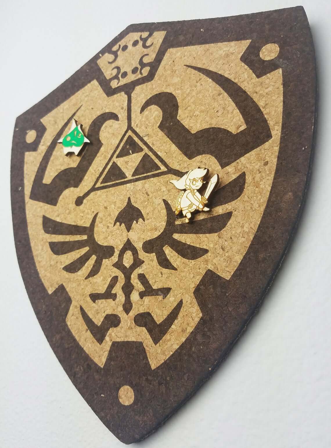 Incredible Zelda Triforce Shield Board
