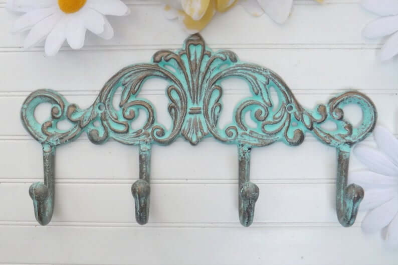 Rustic Metal Key Holder