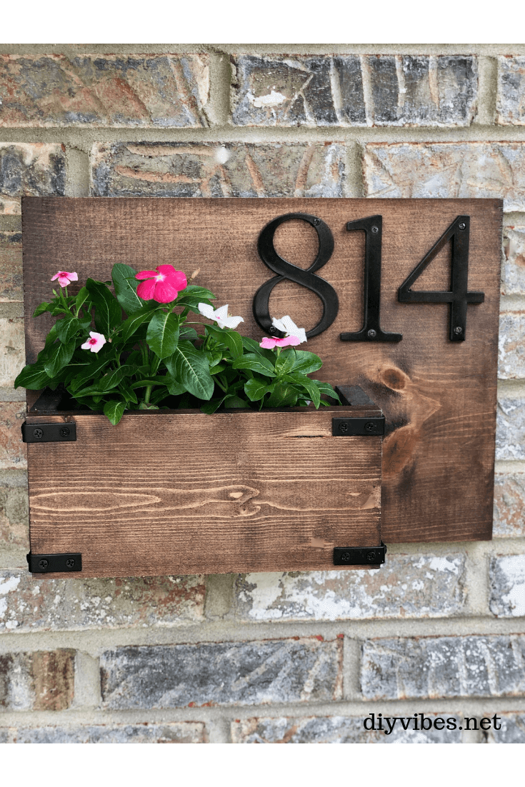 Country Style DIY Address Sign