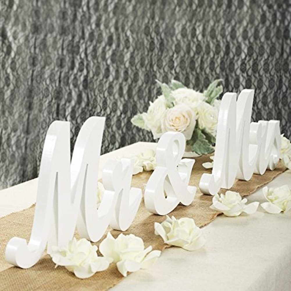 Mr. and Mrs. Decorative Tabletop Design