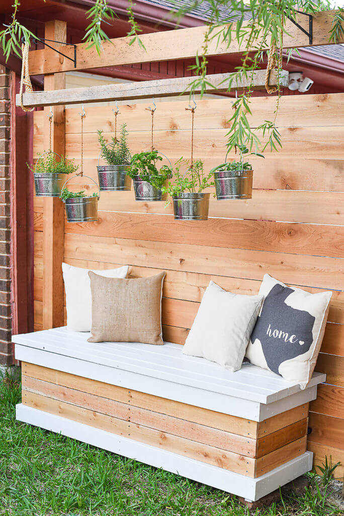 Hanging Fresh Herb Fixture and Garden