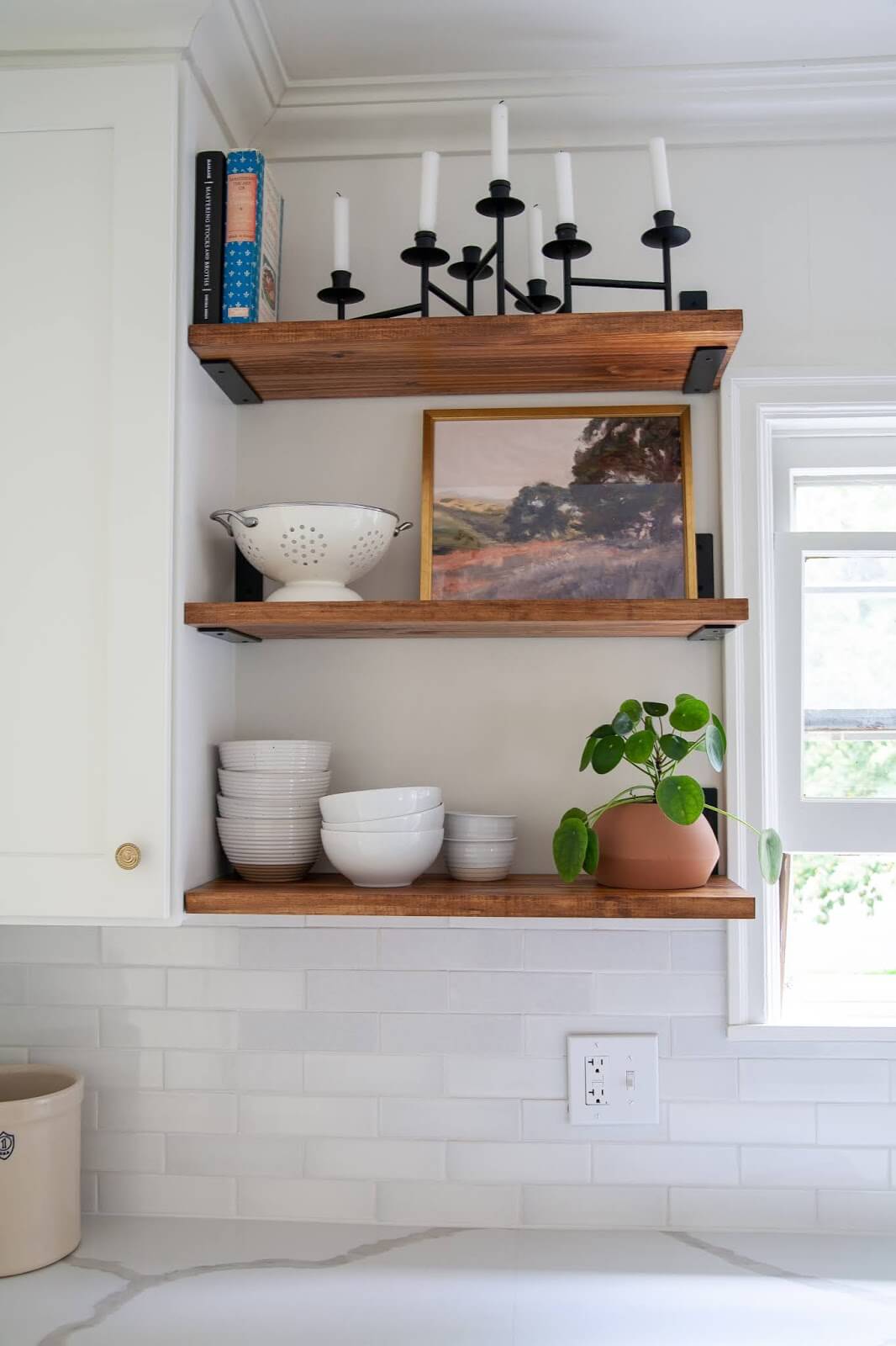 Three Cheers for Tiered Shelving
