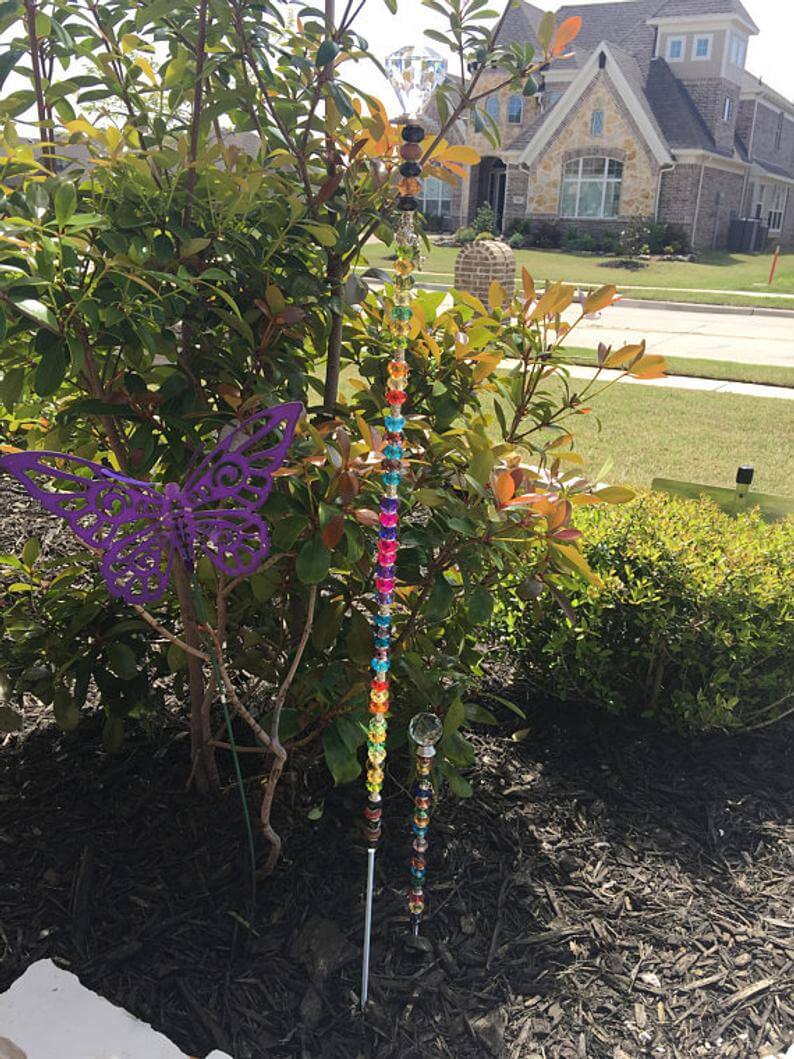Whimsical Garden Stakes to Beautify Your Garden