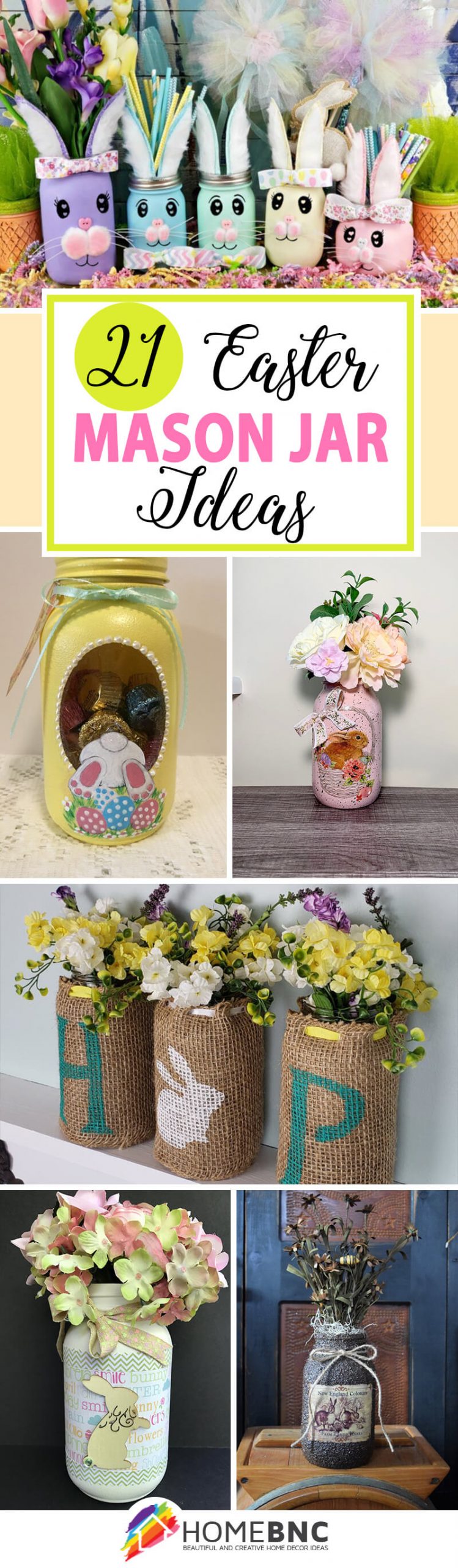 Best Easter Mason Jar Ideas