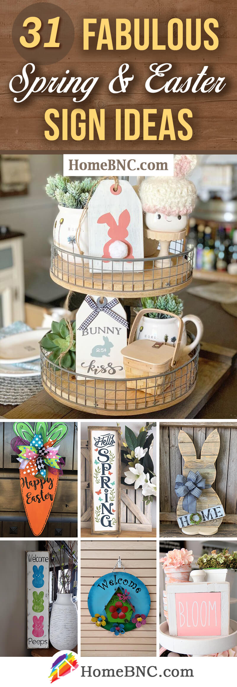 Best Spring and Easter Sign Ideas