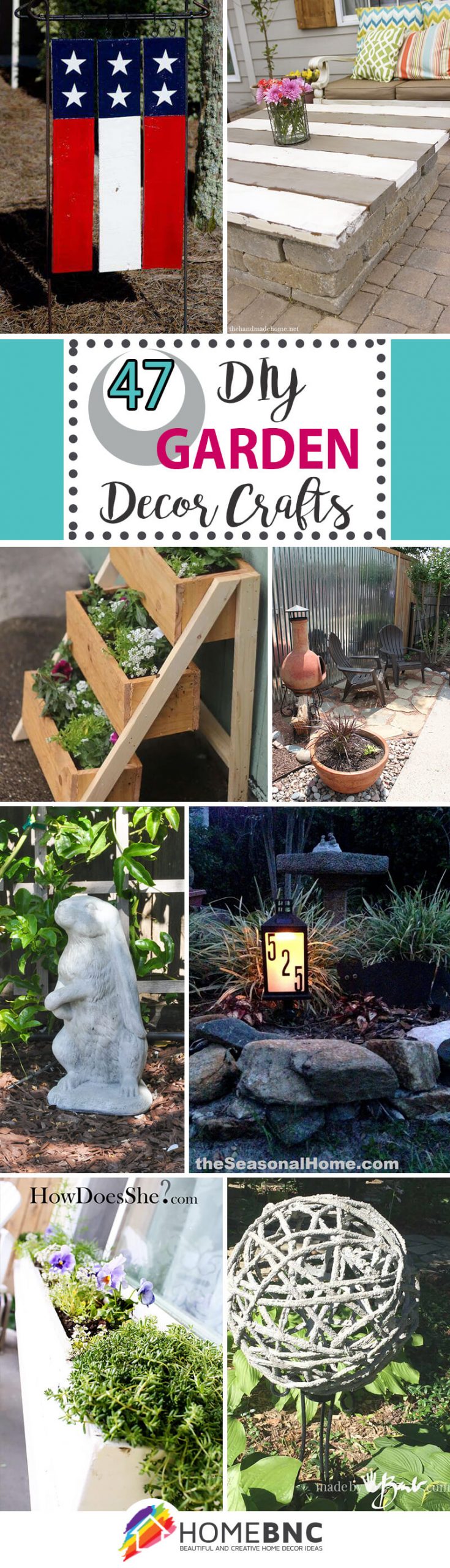 47 Best DIY Garden Crafts (Ideas and Designs) for 2022