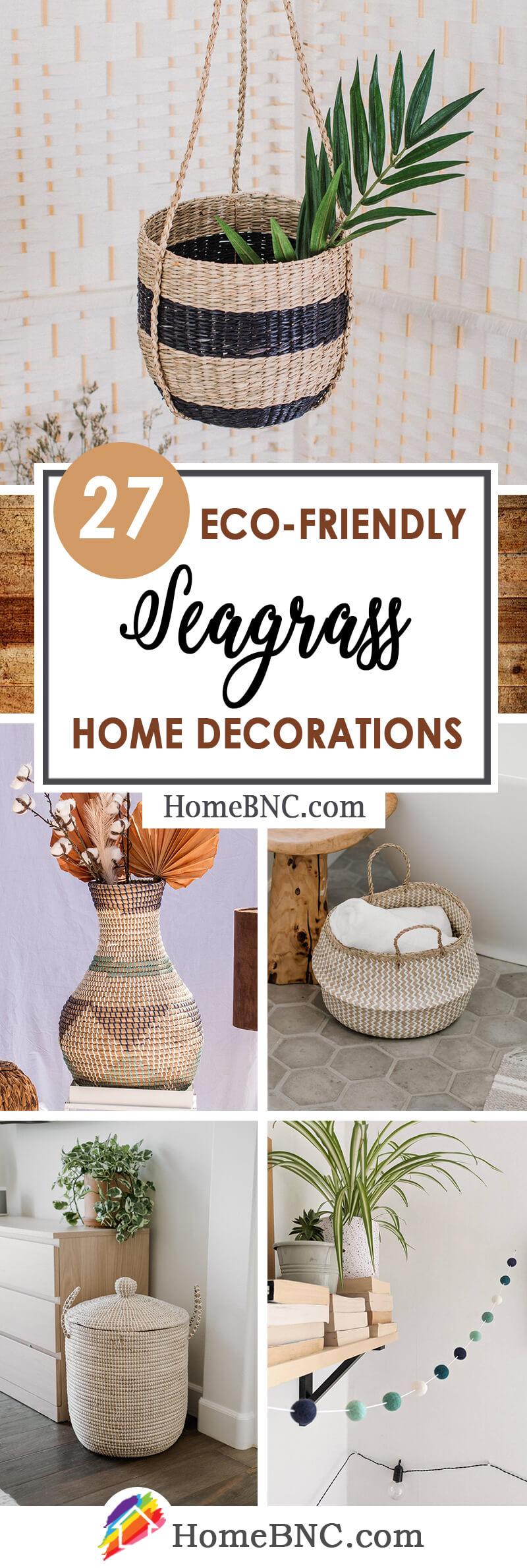 Eco Friendly Seagrass Home Decorations — Homebnc 9600