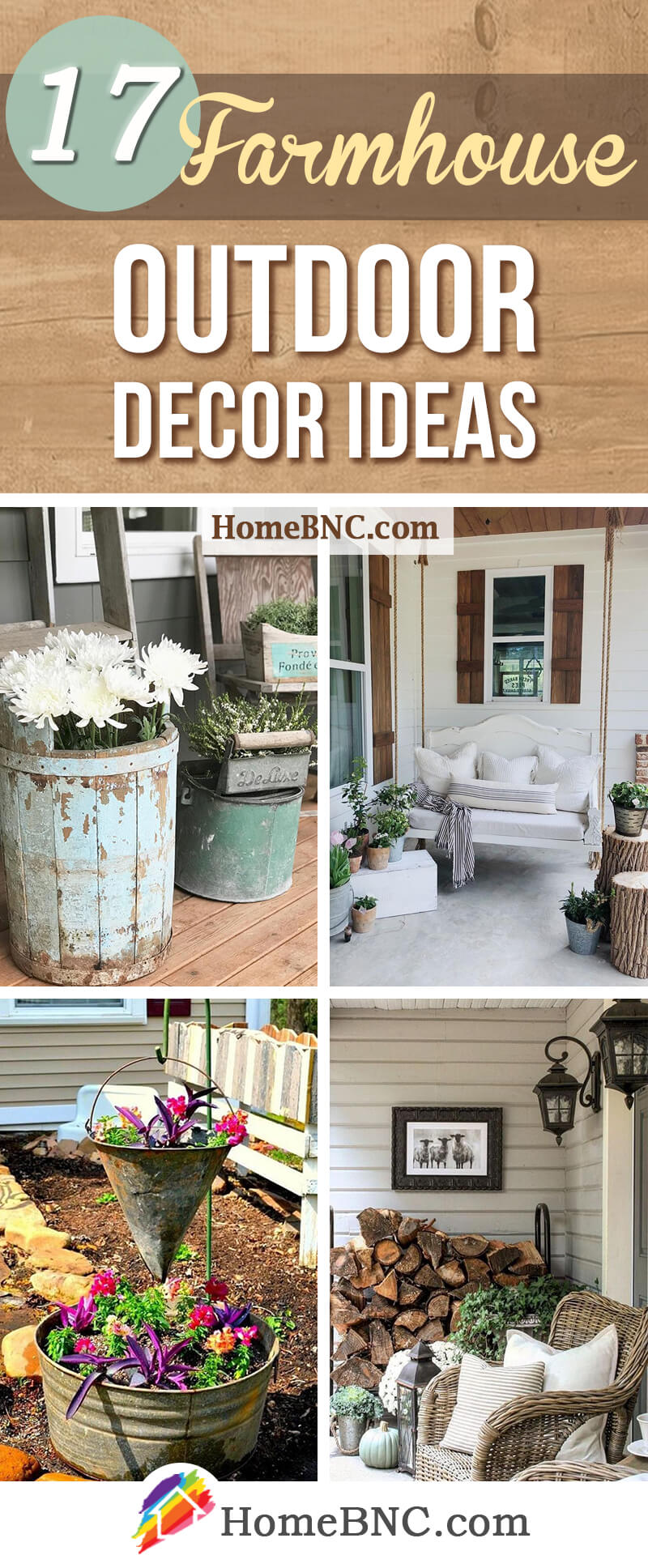 Farmhouse Outdoor Decor Ideas