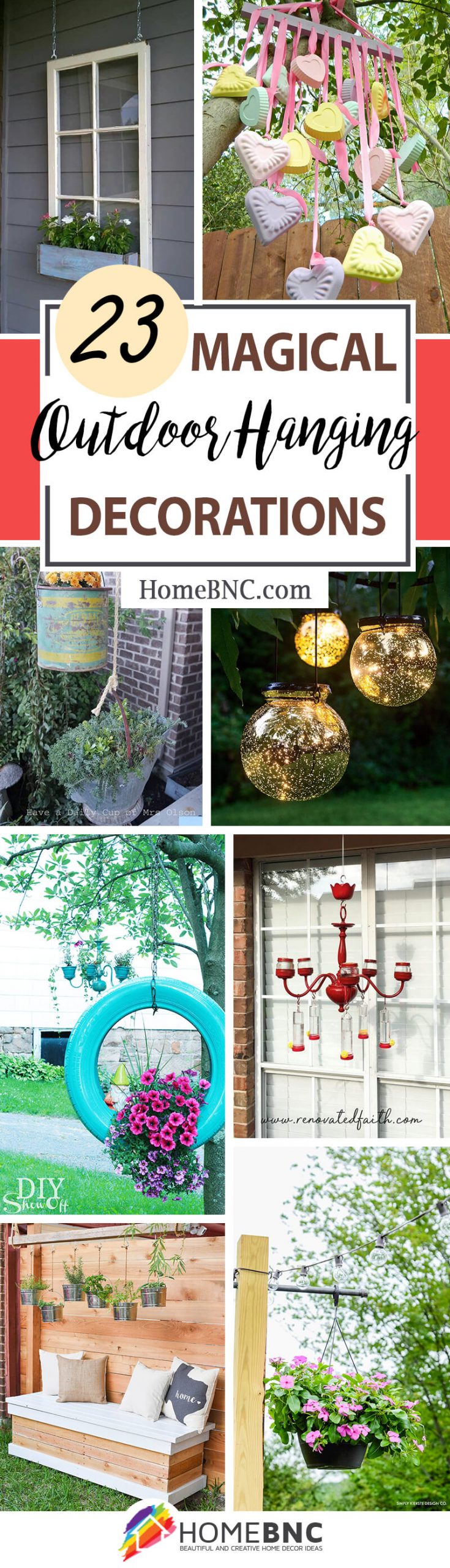 23 Best Outdoor Hanging Decoration Ideas And Designs For 2023