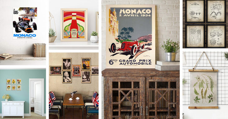 Featured image for 24 of the Most Eye-Catching Vintage Posters Perfect for Any Space