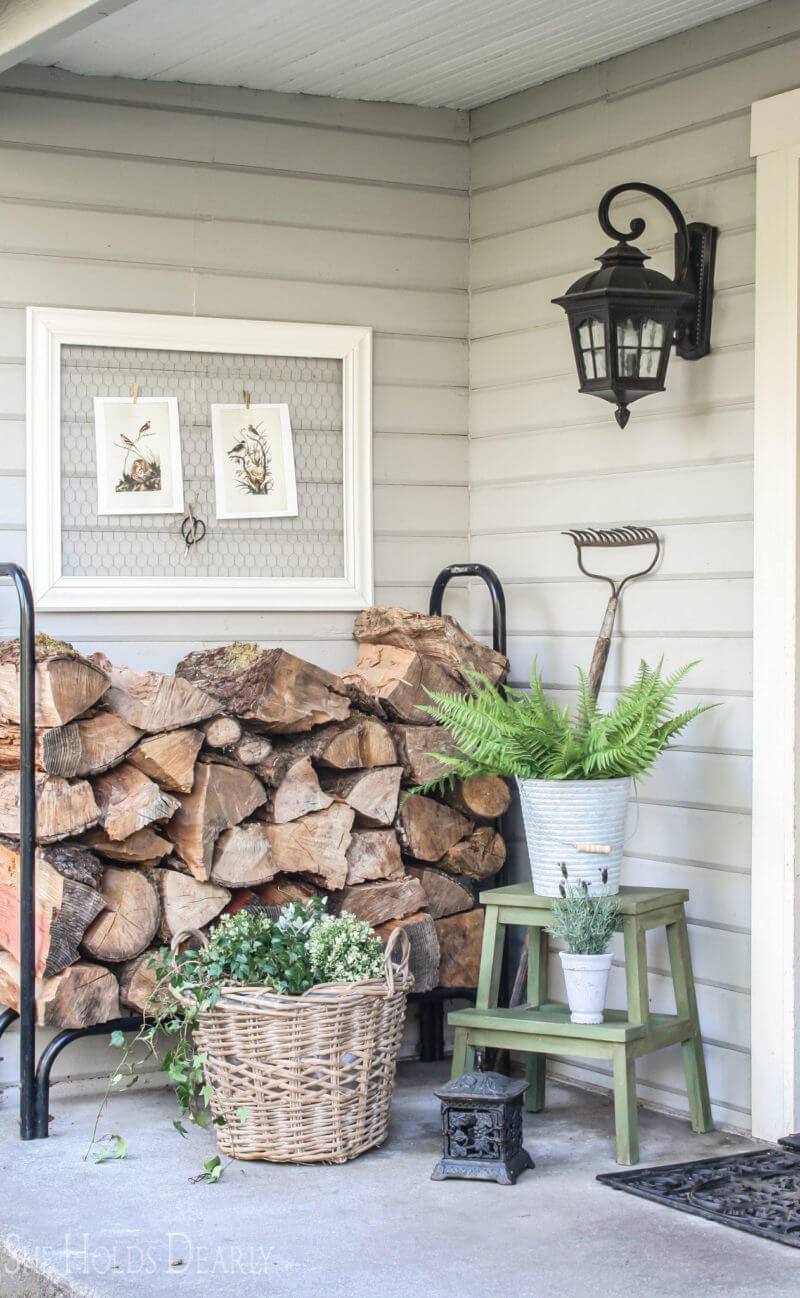 Front Porch Garden Shed Transformation