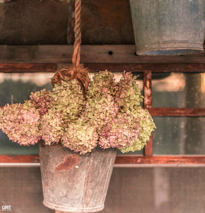 Rustic Old Pulley for a Vintage Garden