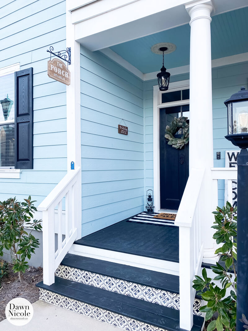 Cool Front Porch Sign Collage