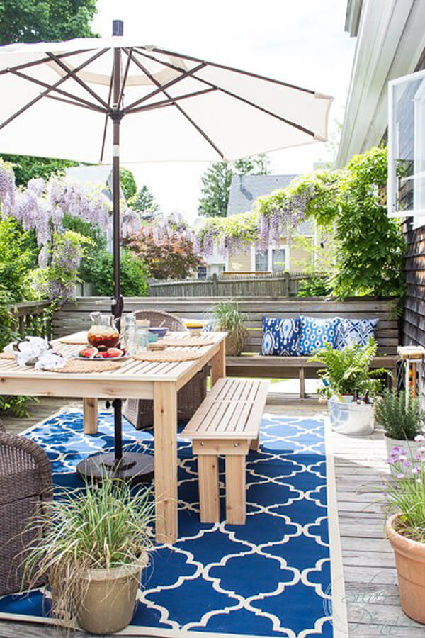 Bright and Summery Patio Look