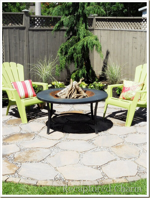 DIY Backyard Fire Pit Project