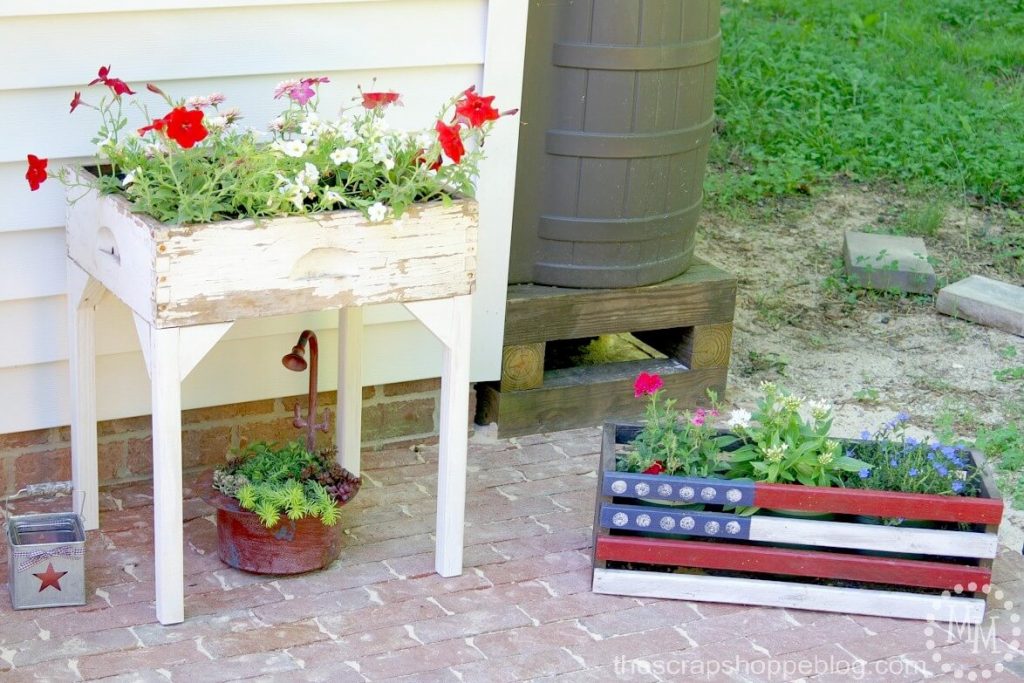 Shabby Chic Flower Planter Box