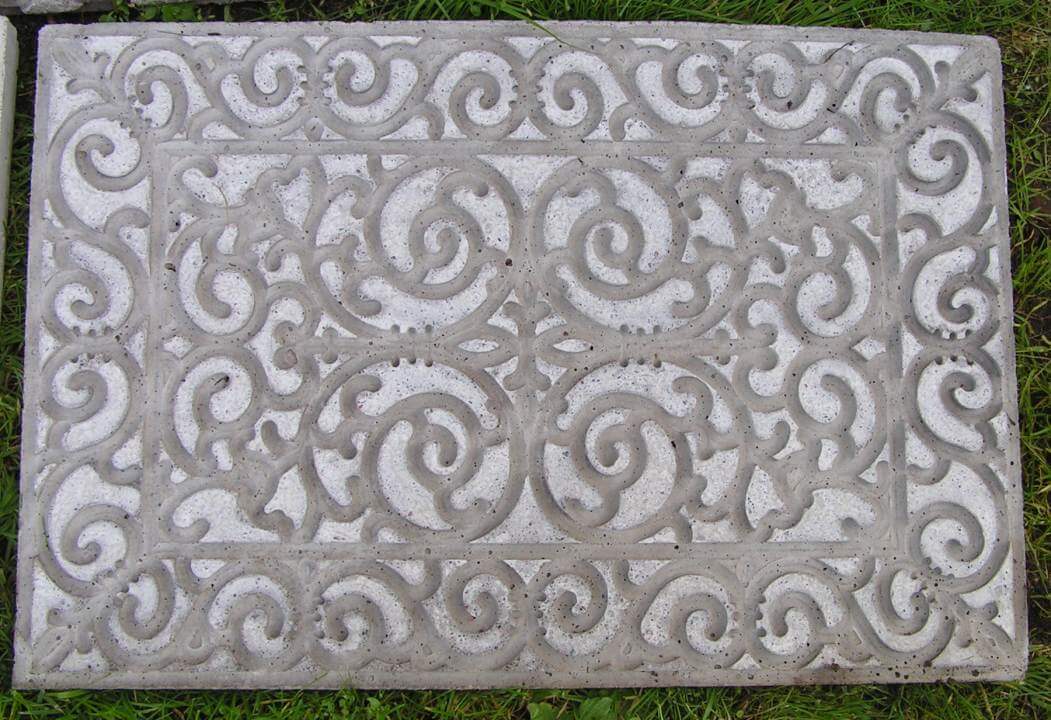 Upcycle a Rubber Doormat into a Concrete Masterpiece