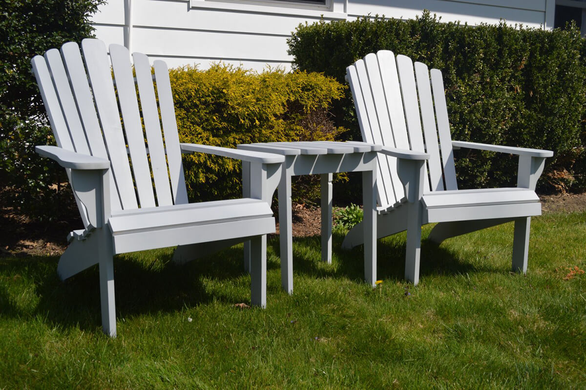 Simple and Slim Adirondack Set