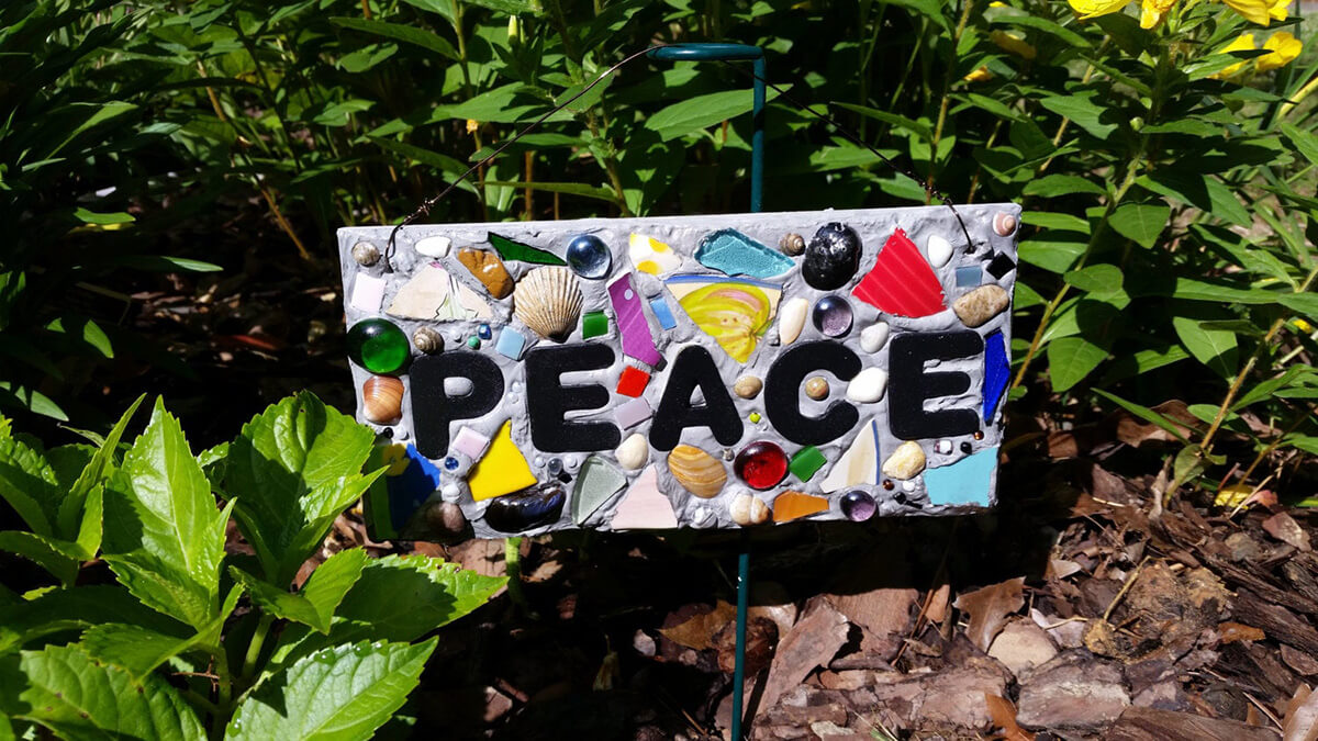  Personalized Mosaic Inspirational Garden Art