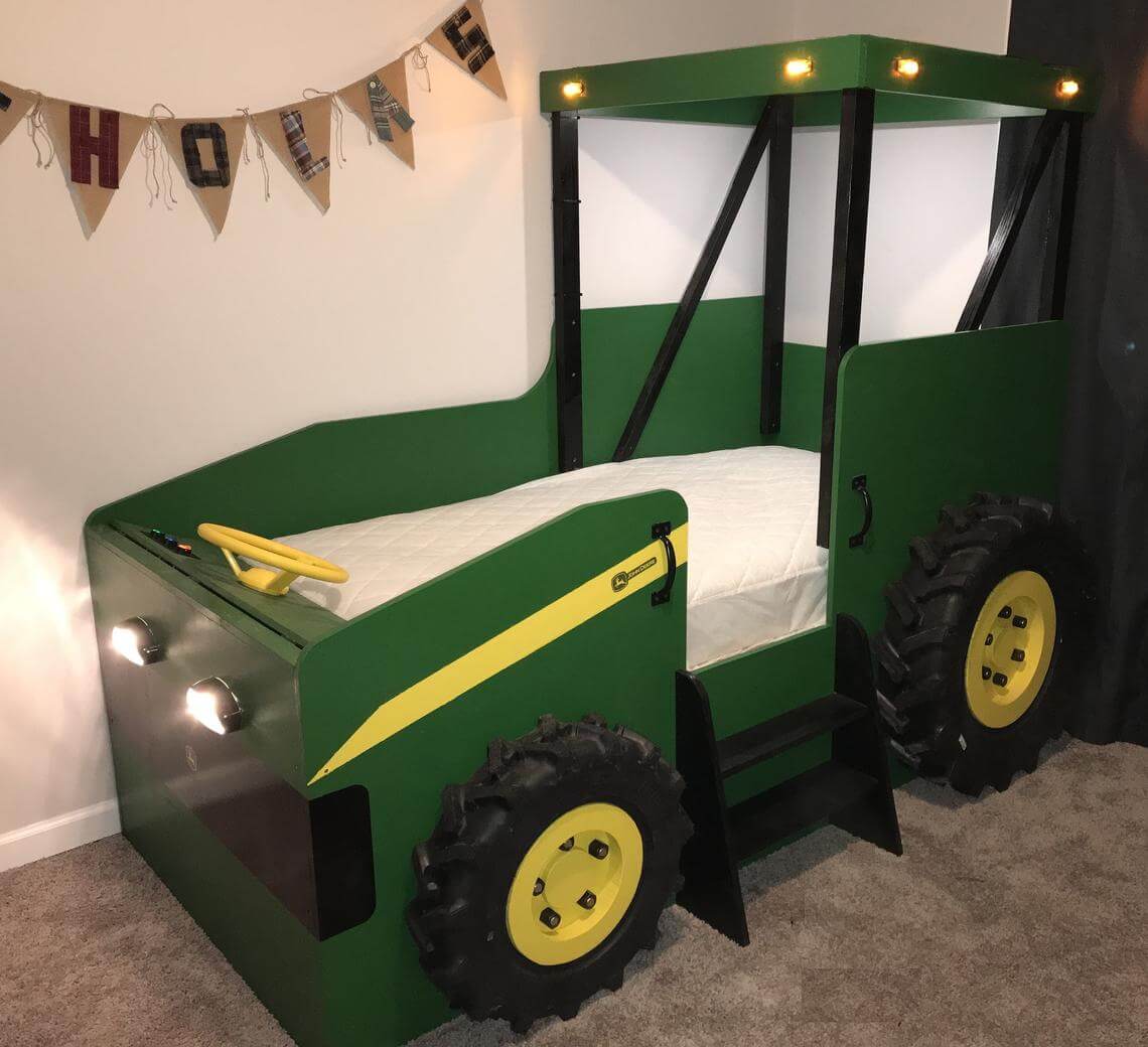 Farm Style Tractor Bed Plans