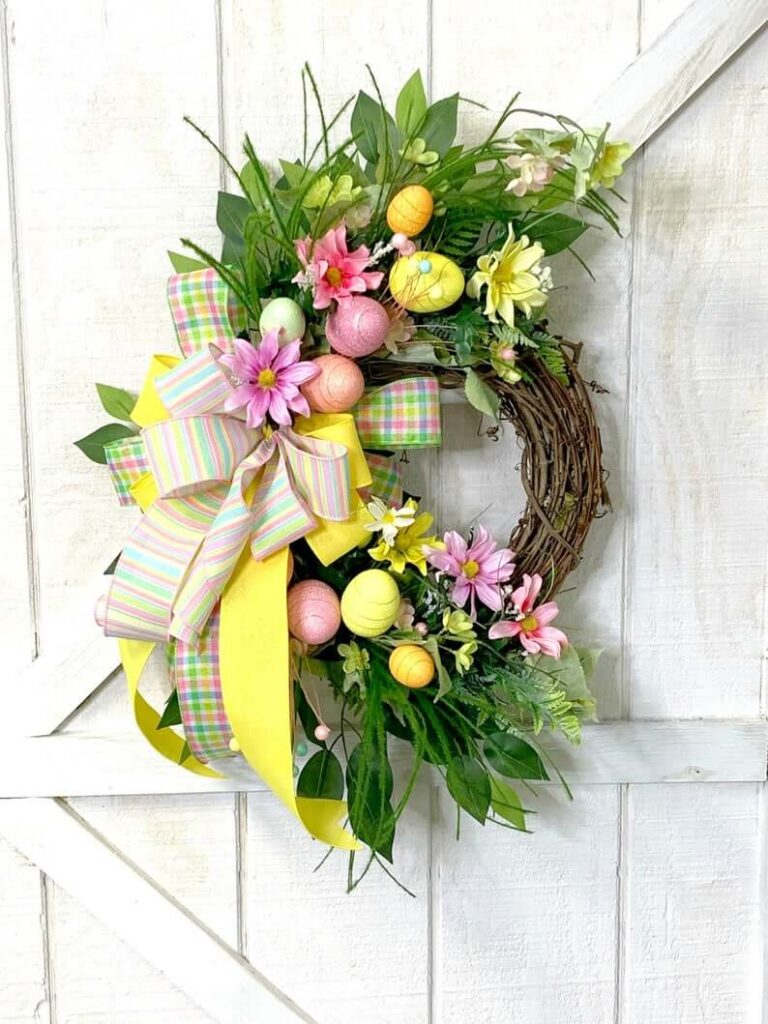 50+ Best Easter Wreath Ideas and Designs for 2021