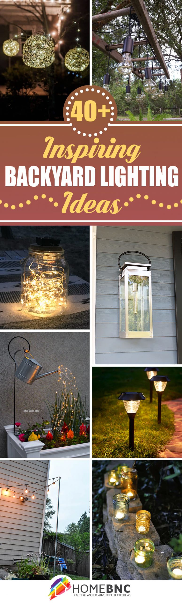 40 Best Backyard Lighting Ideas And, Lighted Yard Decorations For Summer House