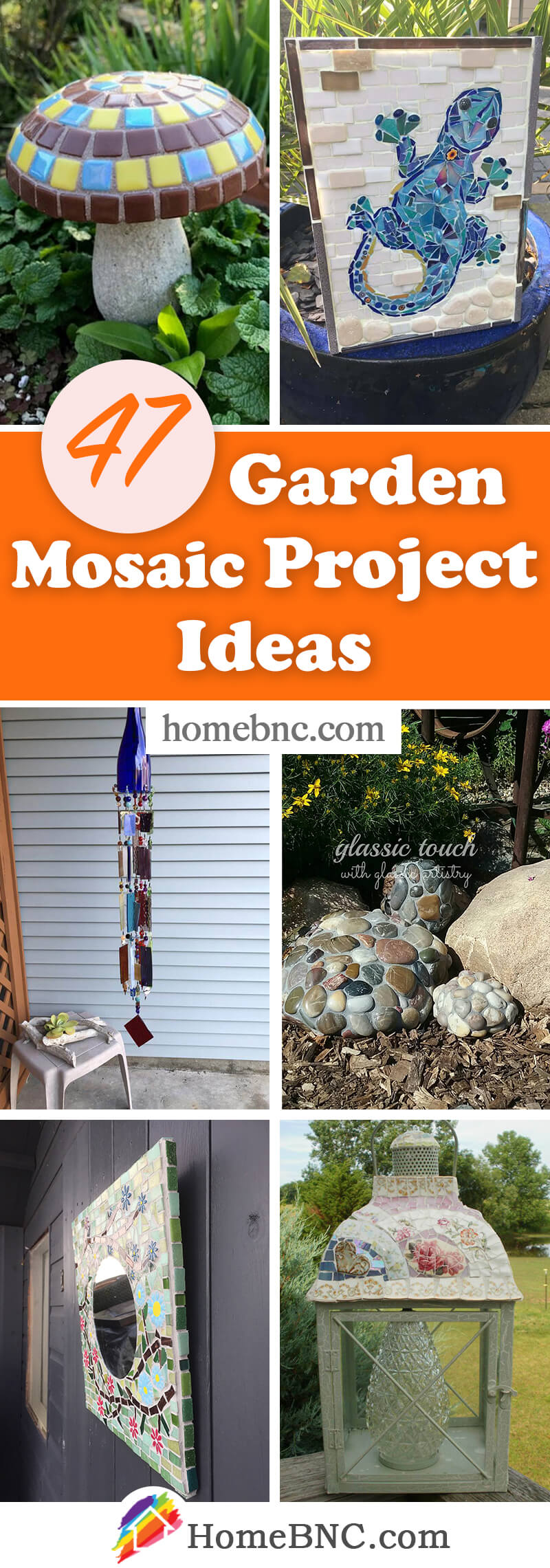 DIY Garden Mosaic Ideas