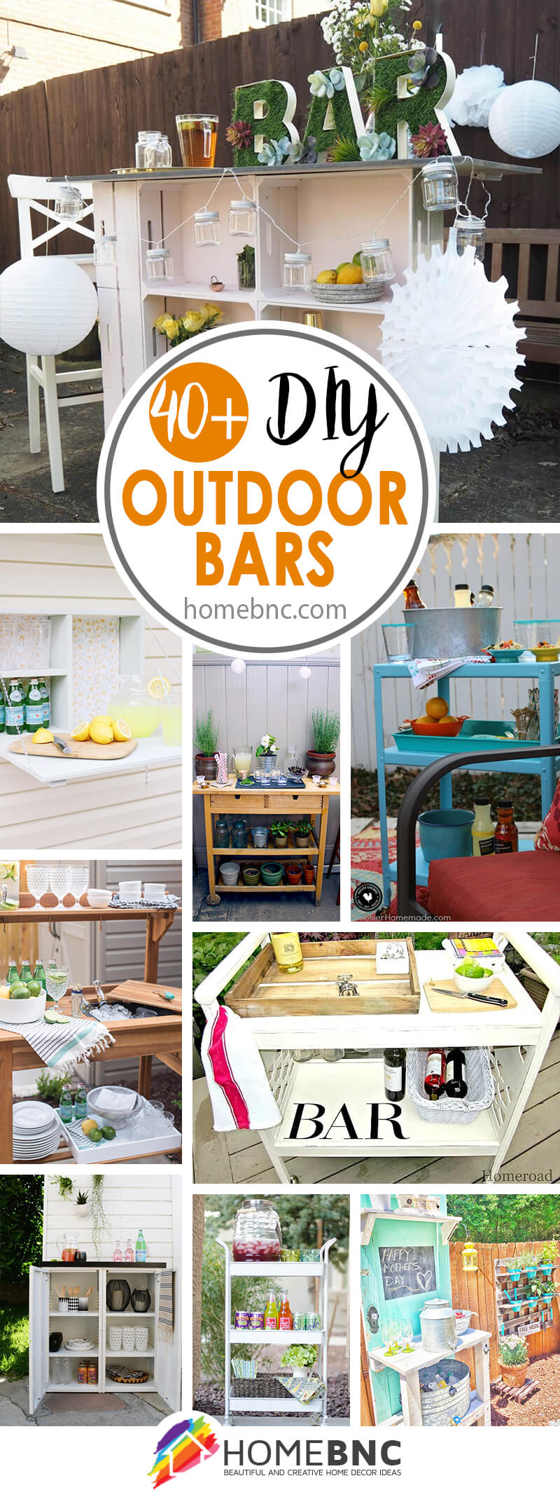 Best Diy Outdoor Bar Ideas And Designs, Outdoor Bar Set Up For Party