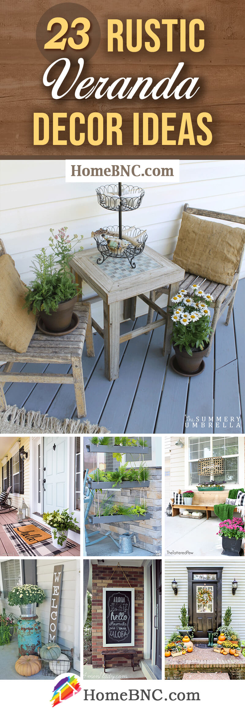 Rustic Veranda Decor Ideas Pinterest Share Homebnc V2 