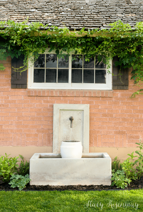 Backyard Oasis Concrete Watering Hole