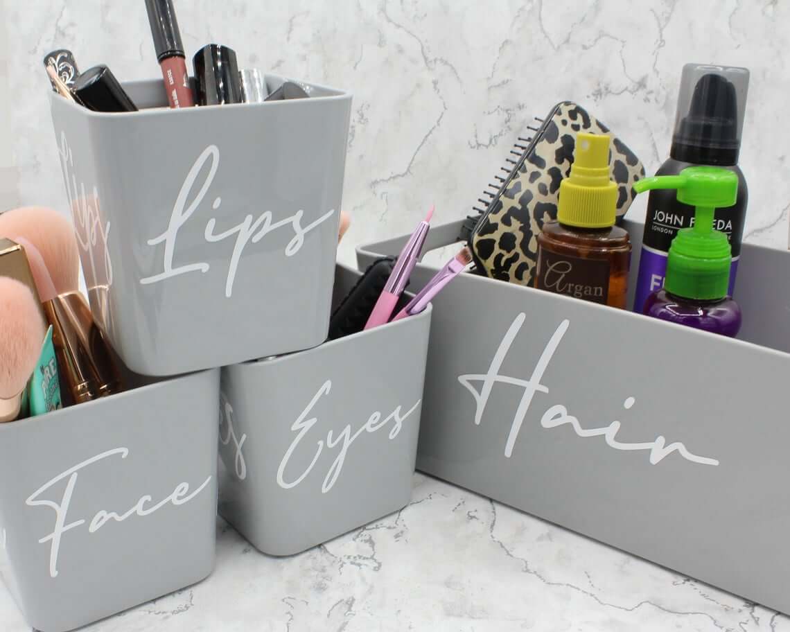 The Girly Girl's Go-To Make-Up Organization Station