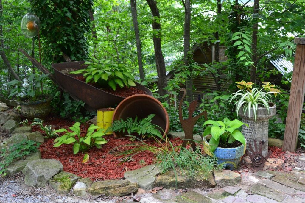 wheelbarrow homebnc planters